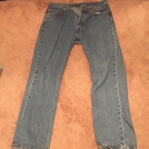 Levis 501 Button Fly Jeans